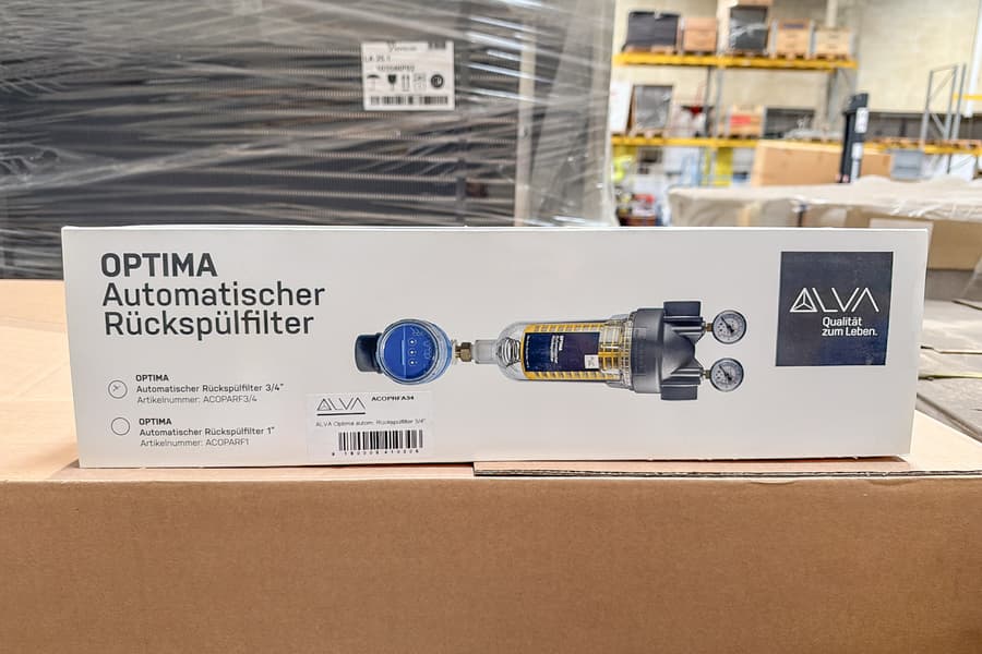 Automatischer Rückspülfilter Alva Optima 3/4\
